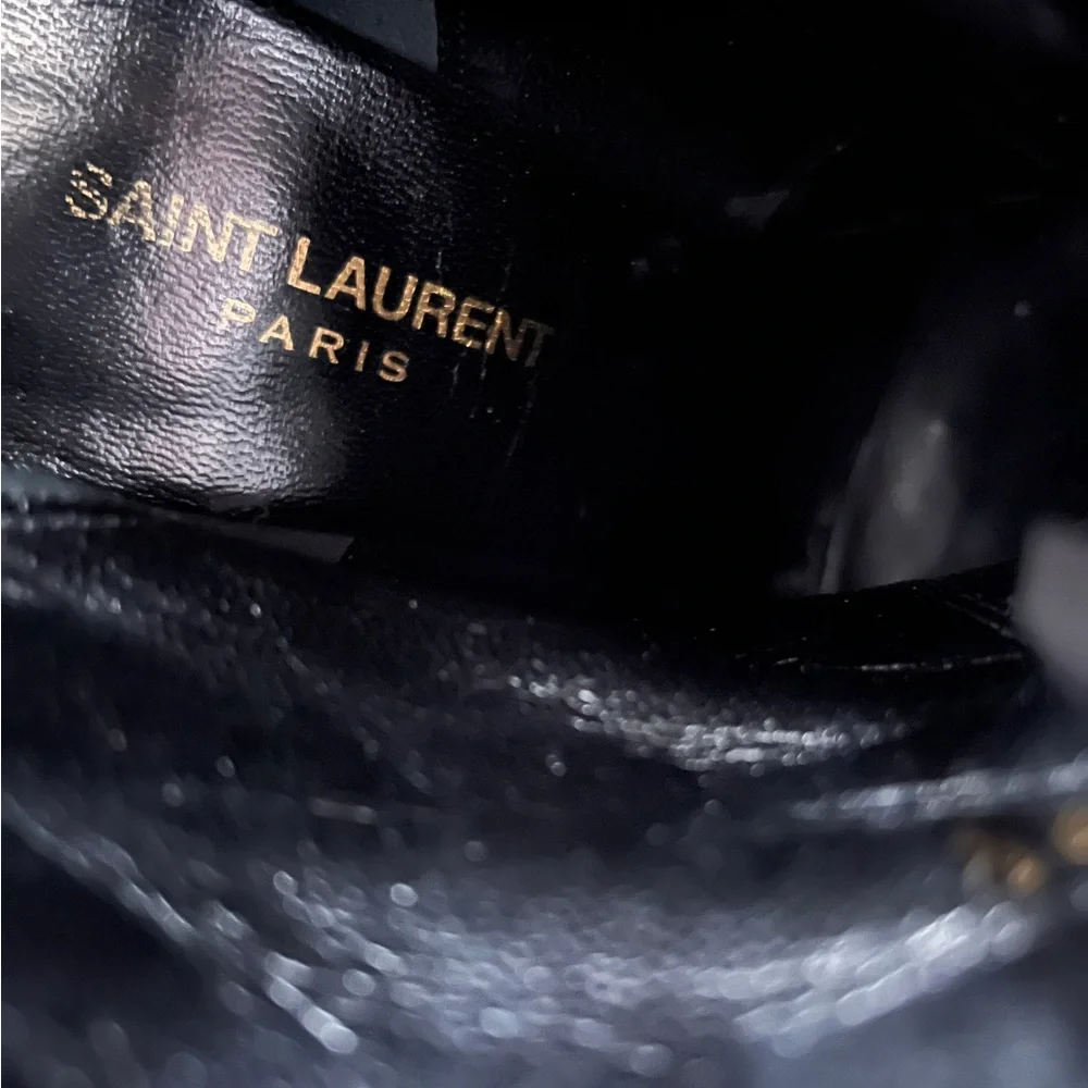 Saint Laurent Suede Fringe Boots - Picture 9 of 12